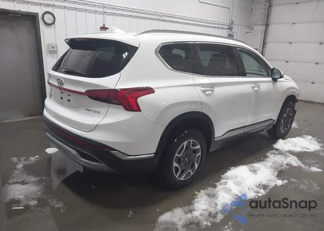 2022 Hyundai Santa Fe Hybrid Blue from USA, damaged, VIN KM8S2DA13NU057242